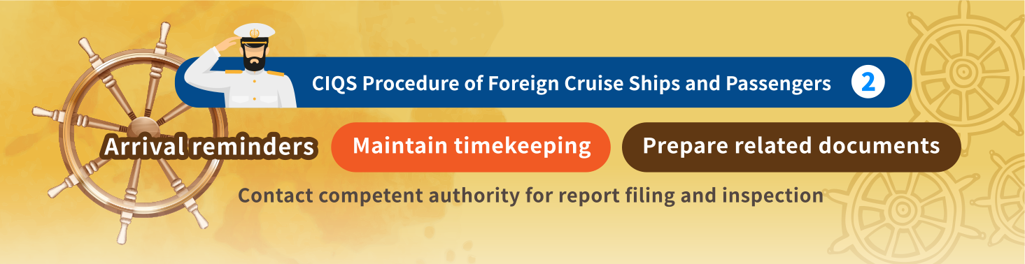 CIQS Procedure of Foreign Cruise Ships and Passengers 2